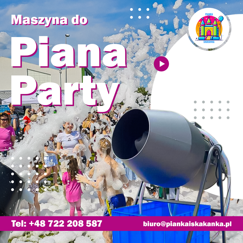 Piana Party – wynajem, Pianka i Skakanka